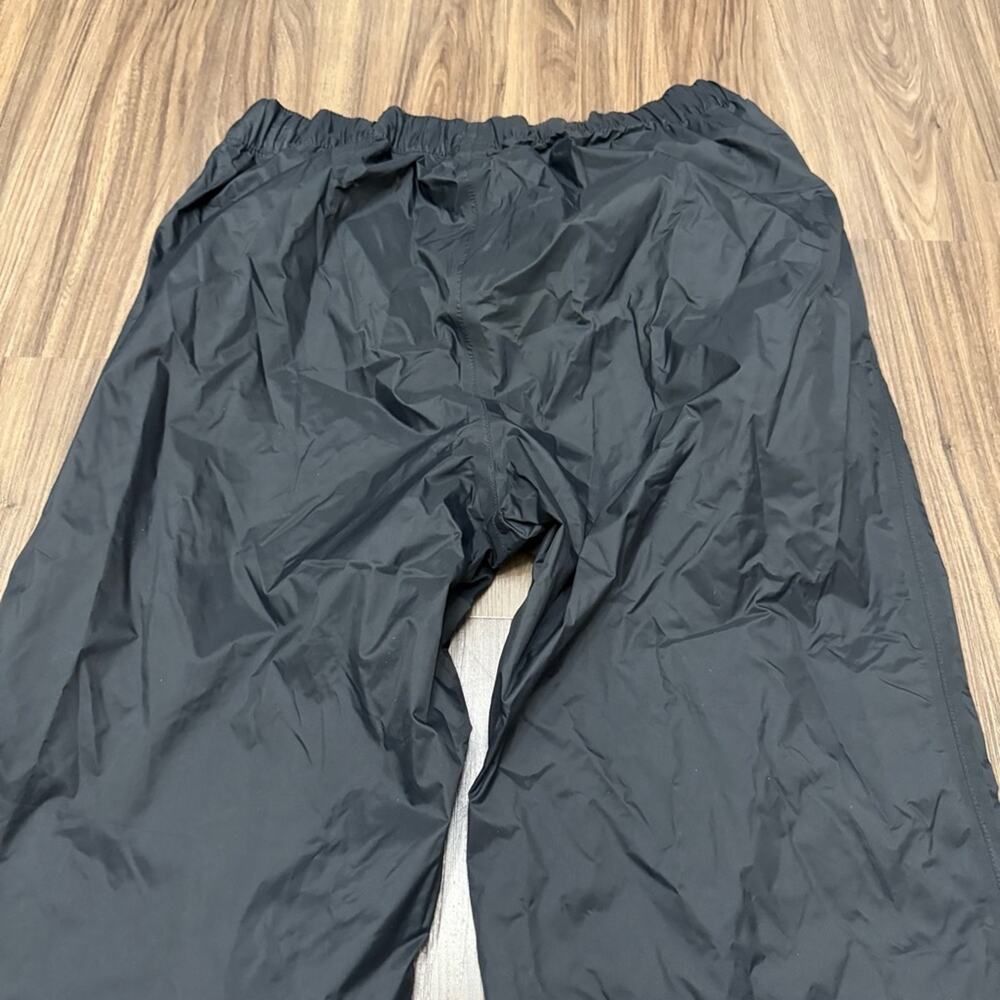 Columbia Pants Men M x 32" L Black Windbreaker Shell Hiking Omni Tech Rain - Picture 9 of 11
